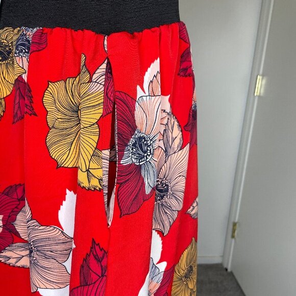 Metaphor Women's Sundazed Floral Thick Elastic Midi Office Work Sz 14 - Picture 3 of 9